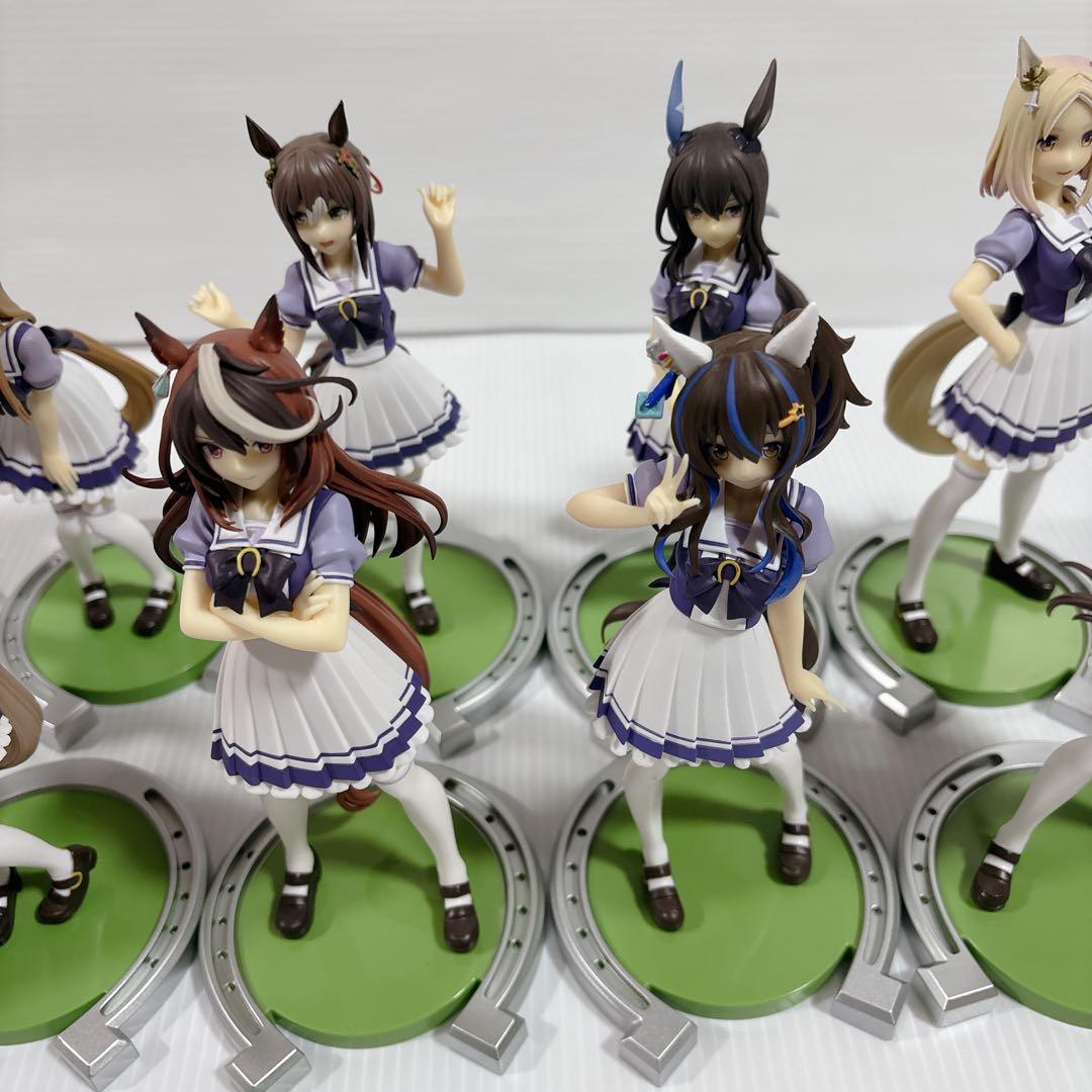ウマ娘 制服プライズフィギュア 10体 まとめ売り セット 開封済み