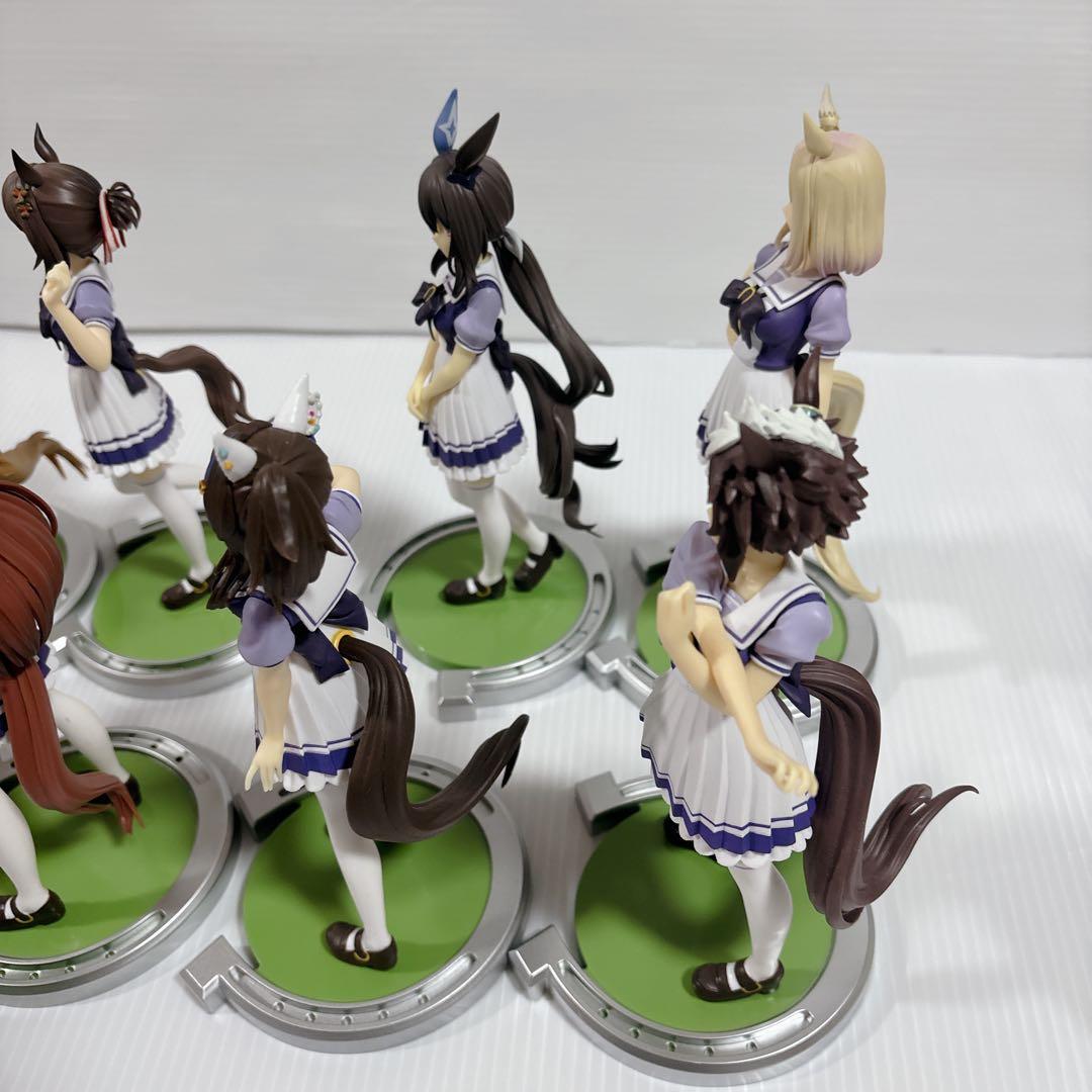 ウマ娘 制服プライズフィギュア 10体 まとめ売り セット 開封済み
