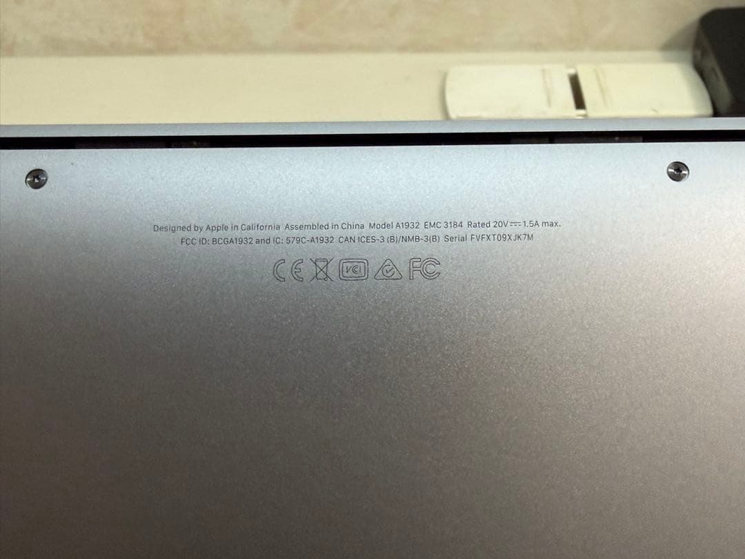 MacBook Air a1932 USキーボード