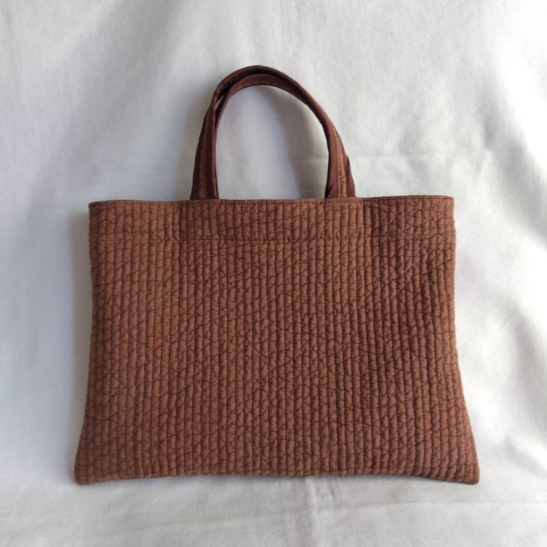 マグネット 底板ヌビ☆スクエアバッグL☆ ネイビー ヌビバッグ