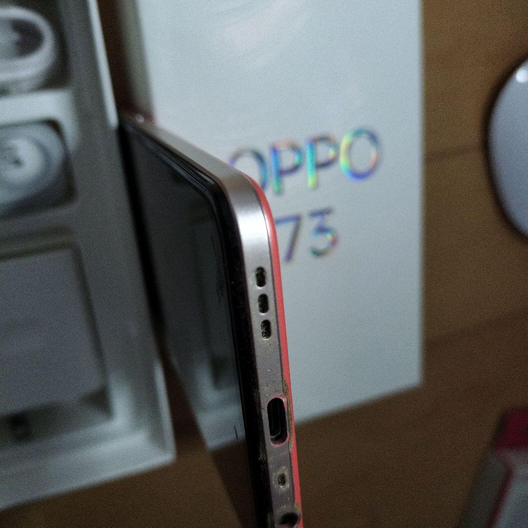 OPPO A73　楽天モバイル　本体箱あり充電器あり4GB/64GBダイミック