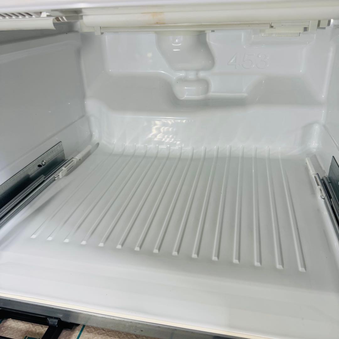 【送料込み】高年式 パナソニック ガラスドア冷凍冷蔵庫 NR-SPF455X-N