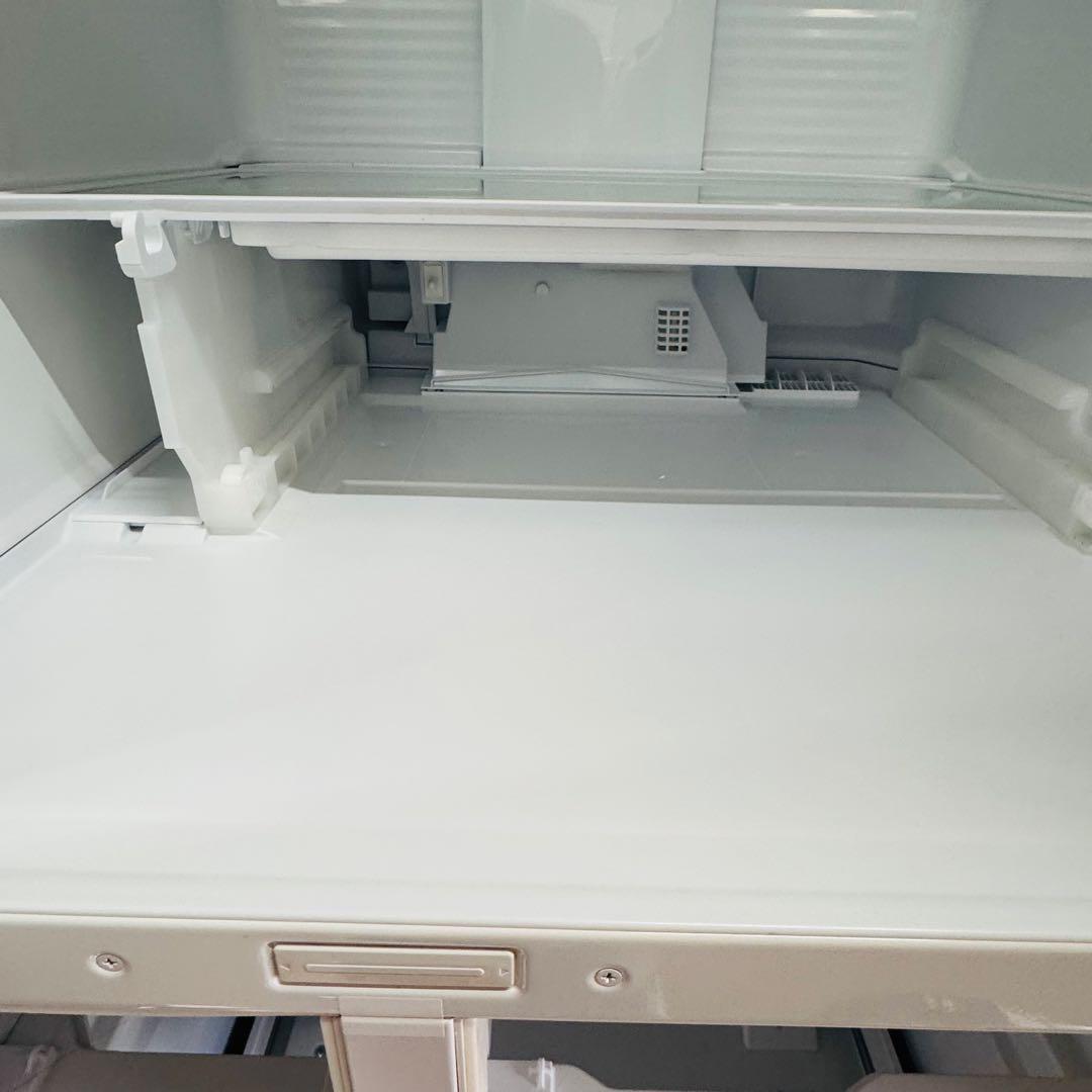 【送料込み】高年式 パナソニック ガラスドア冷凍冷蔵庫 NR-SPF455X-N