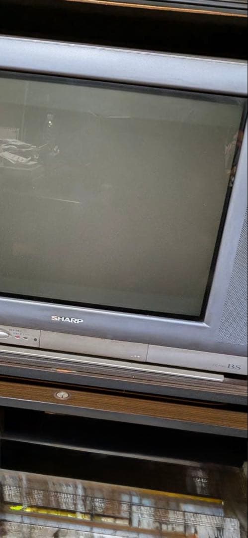 【動作確認済】SHARP 21型21C-FG50 ブラウン管テレビ　リモコン付
