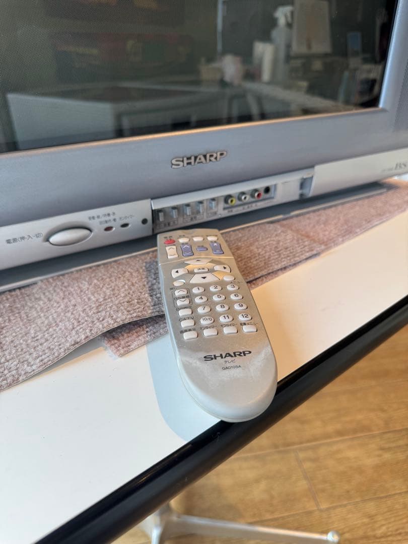 【動作確認済】SHARP 21型21C-FG50 ブラウン管テレビ　リモコン付