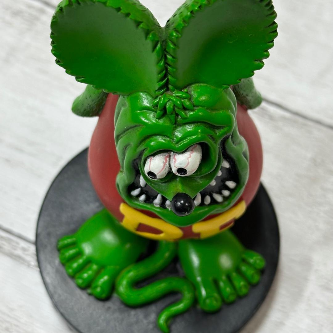 【傷有】ムーンアイズ Rat Fink ラットフィンク ボビングヘッドフィギア