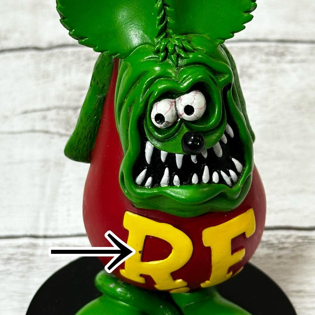 【傷有】ムーンアイズ Rat Fink ラットフィンク ボビングヘッドフィギア