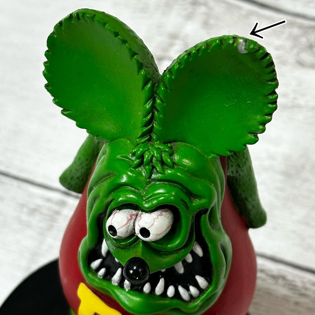 【傷有】ムーンアイズ Rat Fink ラットフィンク ボビングヘッドフィギア