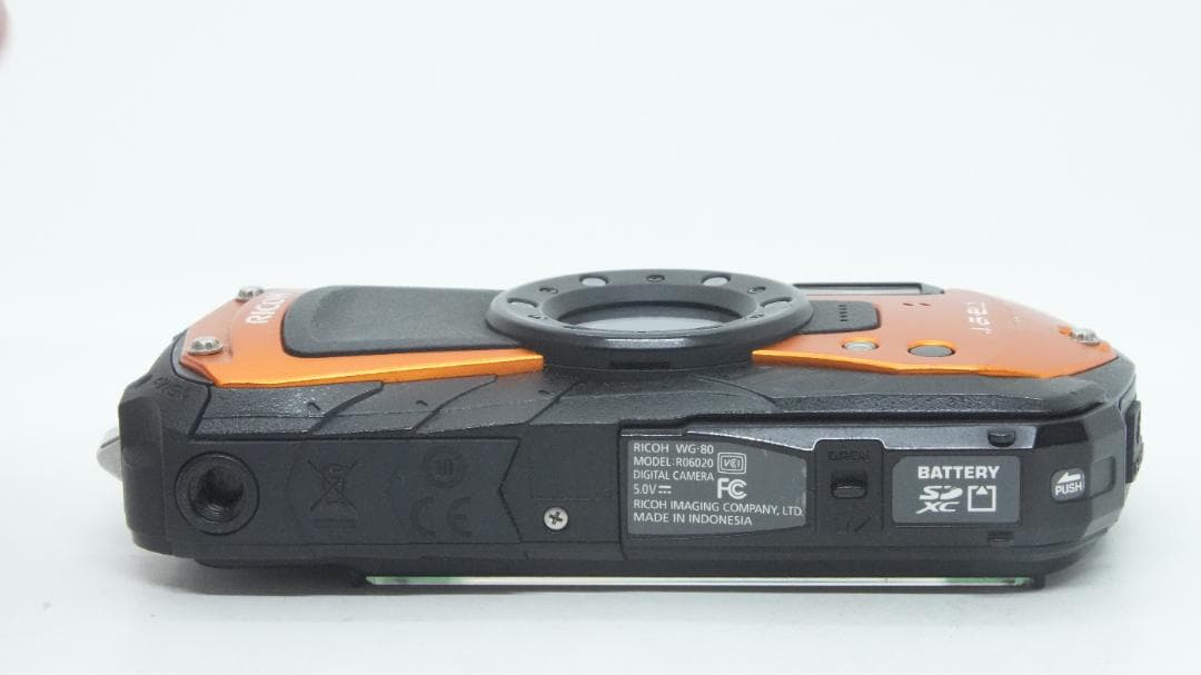 【C2066】 RICOH WG-80 オレンジ リコー