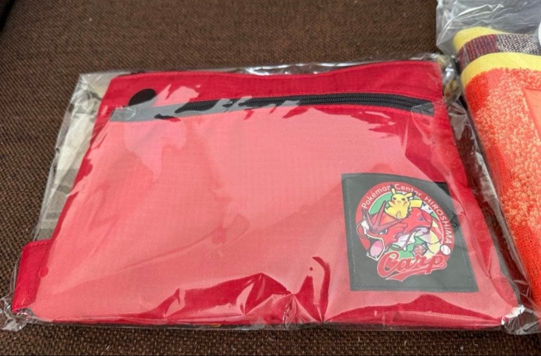 【新品・未使用】カープ×ポケモンセンターヒロシマ　サコッシュ&メッセージタオル