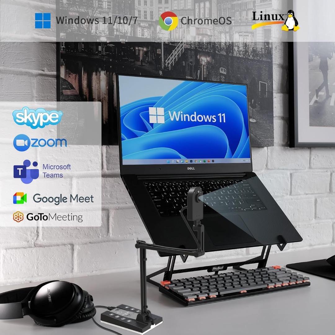 書画カメラ 4K 1500万画素 折りたたみ式 ポータブル ドキュメントカメラ