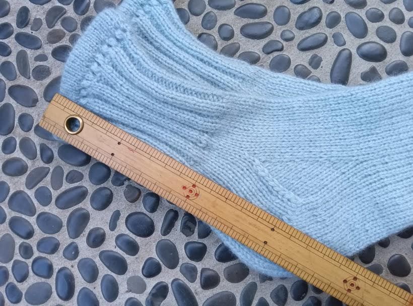 もこみ マーロ製カシミヤ100 ピンク&ブルー&アイボリー