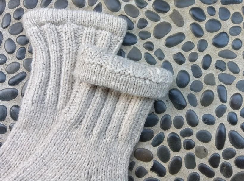 もこみ マーロ製カシミヤ100 ピンク&ブルー&アイボリー