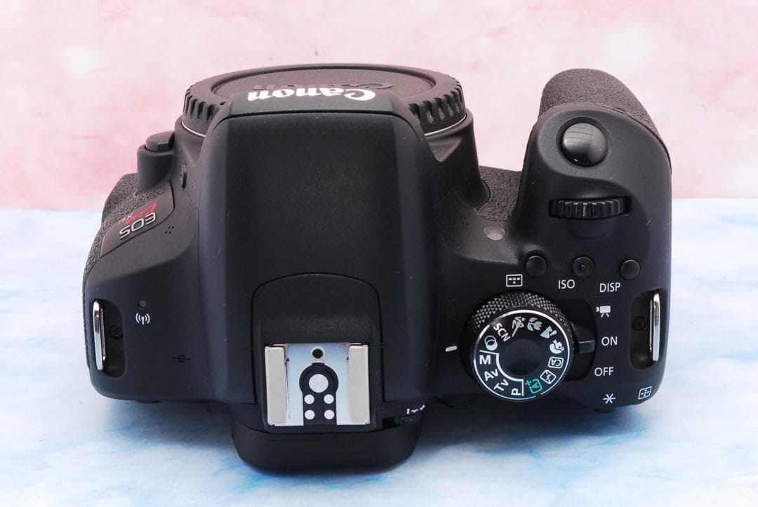 Canon kiss X9i☆一眼レフカメラ☆美品☆手ぶれ補正Wレンズ☆