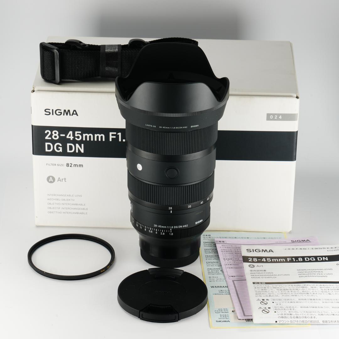 【未使用級】世界初F1.8通し28-45mmの衝撃 Sigma シグマ