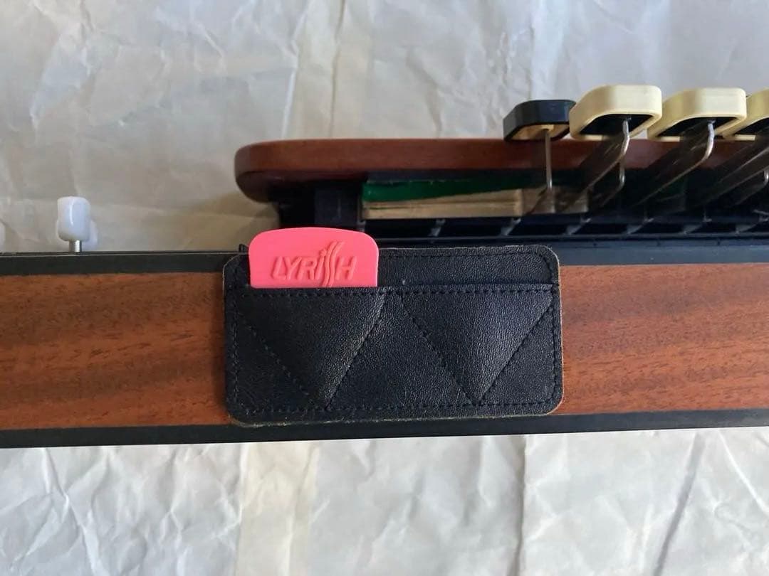美品 LYRISH LPS50 ライリッシュ 大正琴 木製 日本製 ピック付き