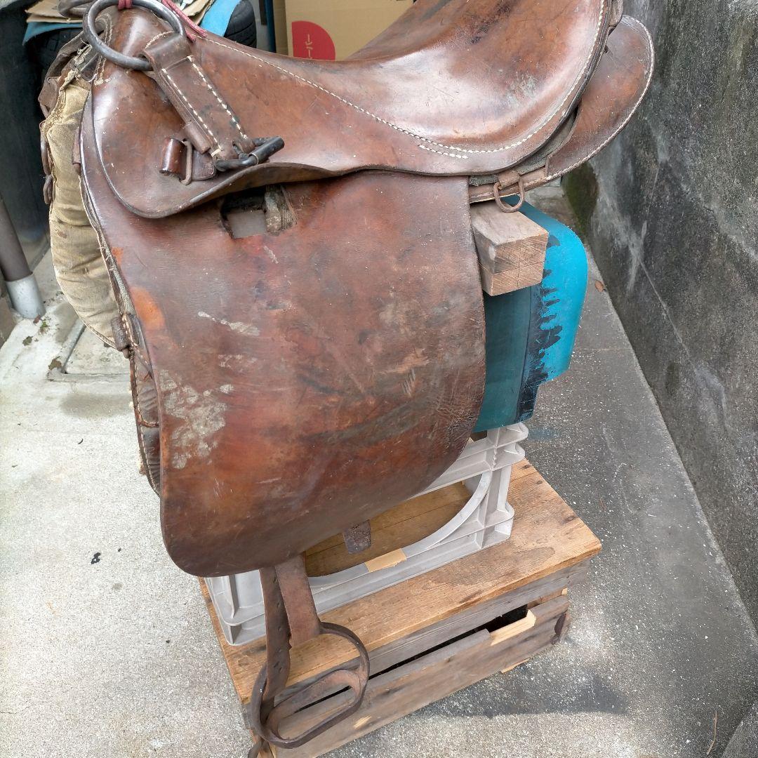 昭和戦中頃　馬鞍