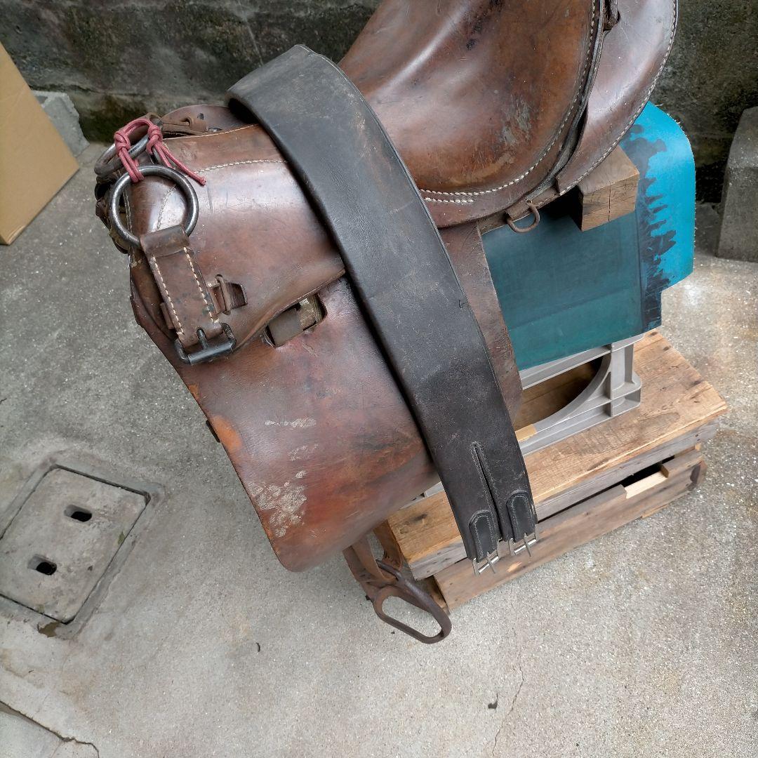 昭和戦中頃　馬鞍