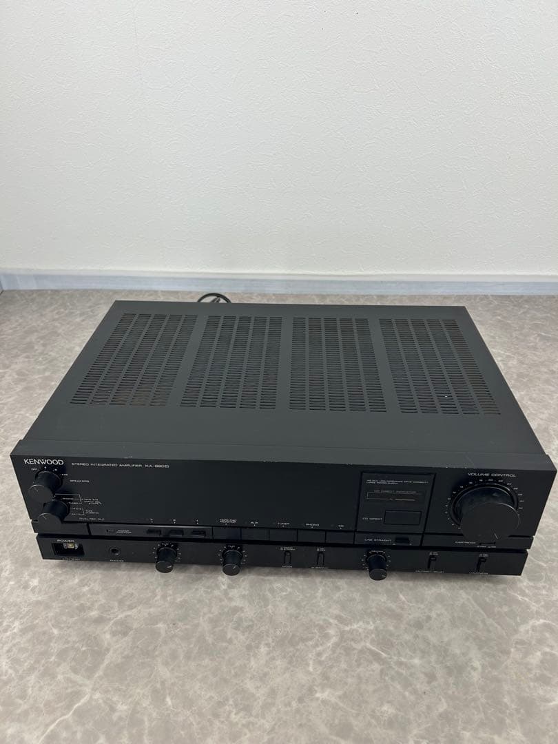 送料込み⭐︎KENWOOD【プリメインアンプ KA-880D】動作確認済み