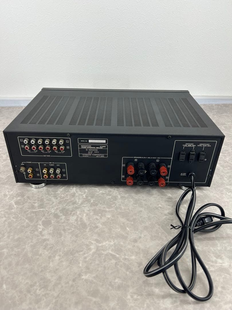 送料込み⭐︎KENWOOD【プリメインアンプ KA-880D】動作確認済み