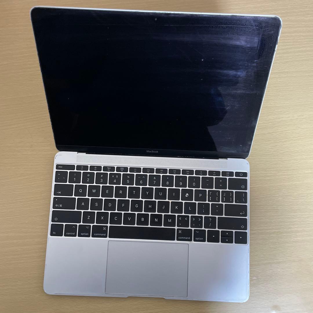 Apple MacBook シルバー 本体 12インチ ジャンク