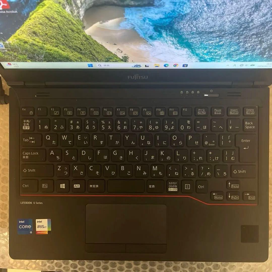 Windowsノート本体 Fujitsu FMVU38022 i5 16GB/256GB
