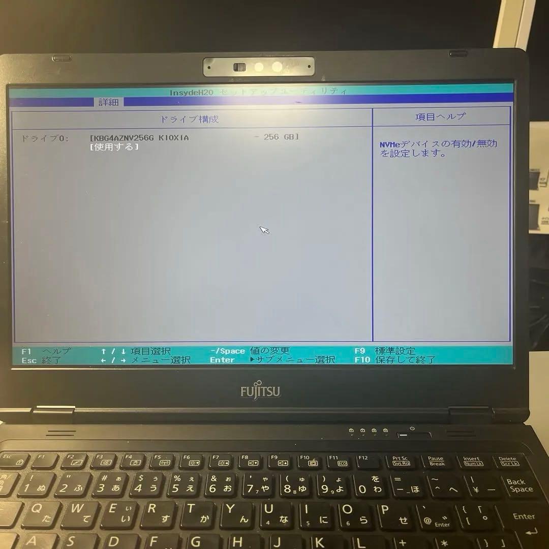 Windowsノート本体 Fujitsu FMVU38022 i5 16GB/256GB