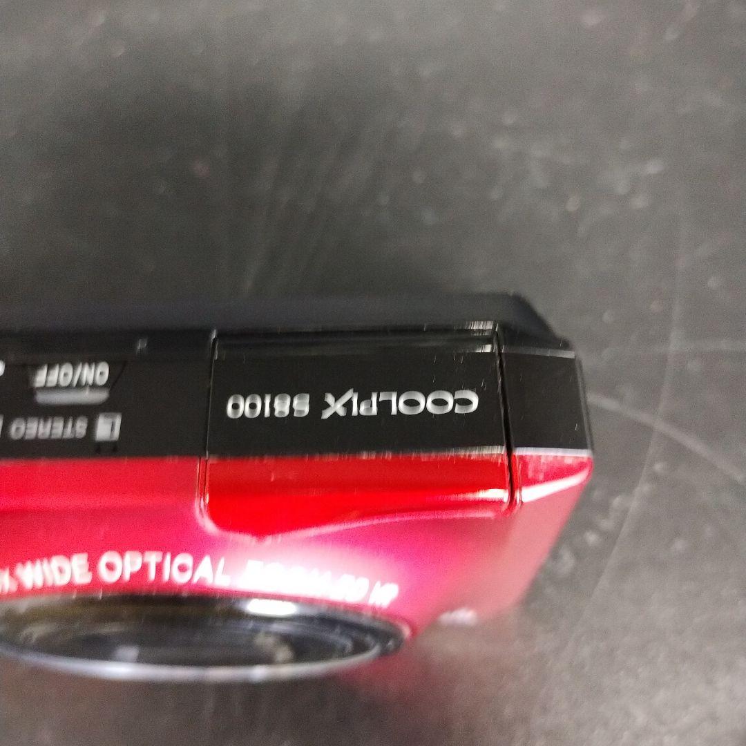 ニコンNikon COOLPIX S8100 動作確認済　 人気のレッド