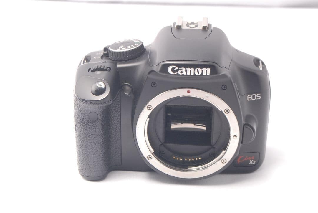 Canon EOS Kiss X2 ★望遠レンズ付Wレンズ手振れ補正☆ 一眼レフ