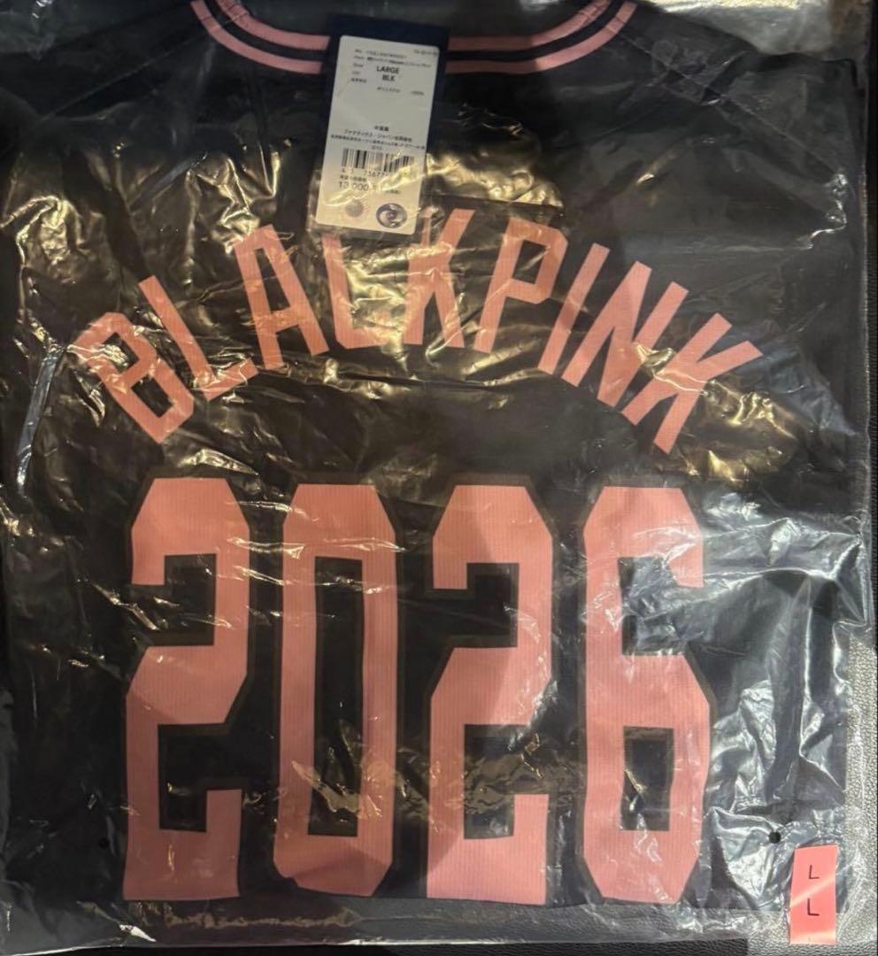 読売ジャイアンツ×BLACKPINK ユニフォーム ブラック Ｌサイズ