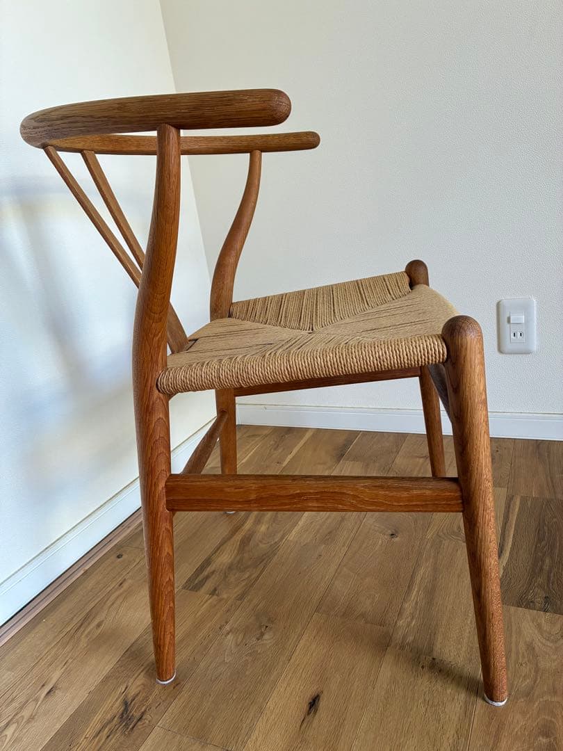 ヴィンテージ 　Yチェア オーク材　CH24 ウェグナー　オイル仕上げ