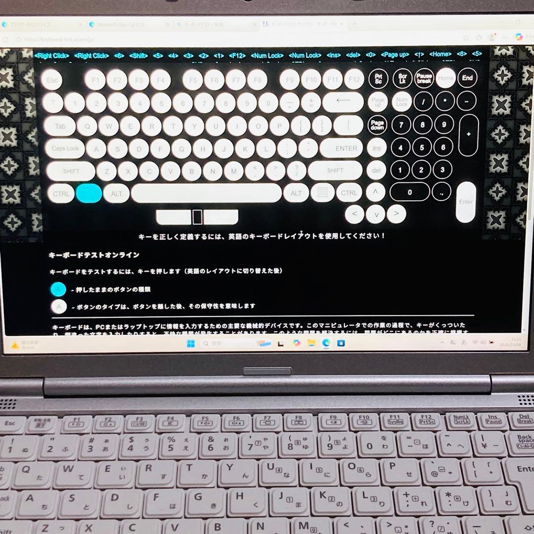 レッツノート SV7 メモリ8 SSD256 Windows11 office