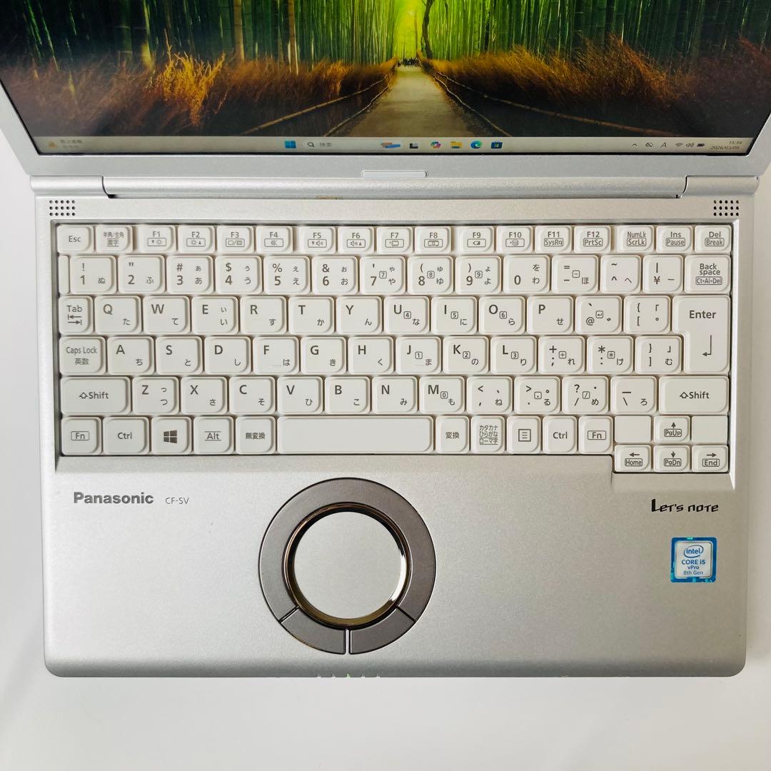 レッツノート SV7 メモリ8 SSD256 Windows11 office