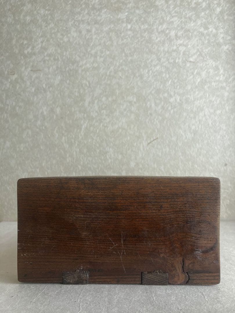 インド〜ネパール民族木彫ペア像｜祖霊守護像|三鷹猫｜トライバルアート｜H27cm