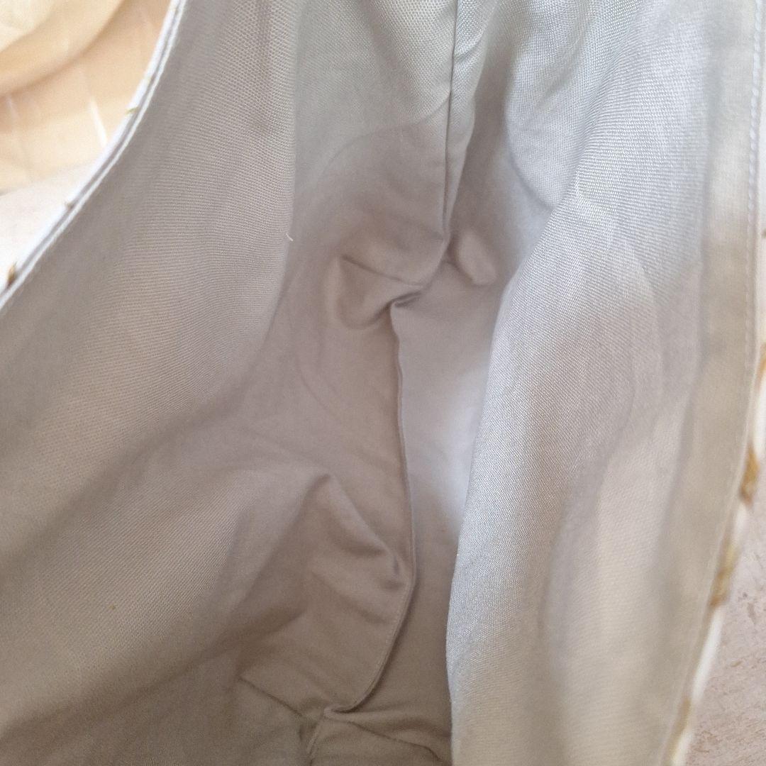 激レアチワワパネル生地　ハンドメイド　まちなしバッグ　布バスケット　ポーチ