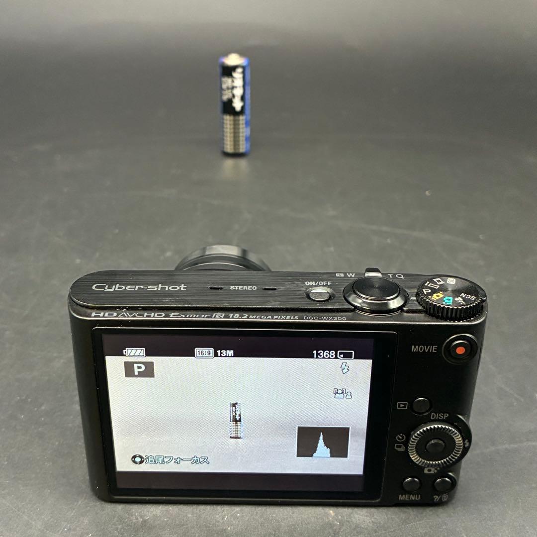 【動作OK】SONY Cyber-shot DSC-WX300 デジカメ　ソニー