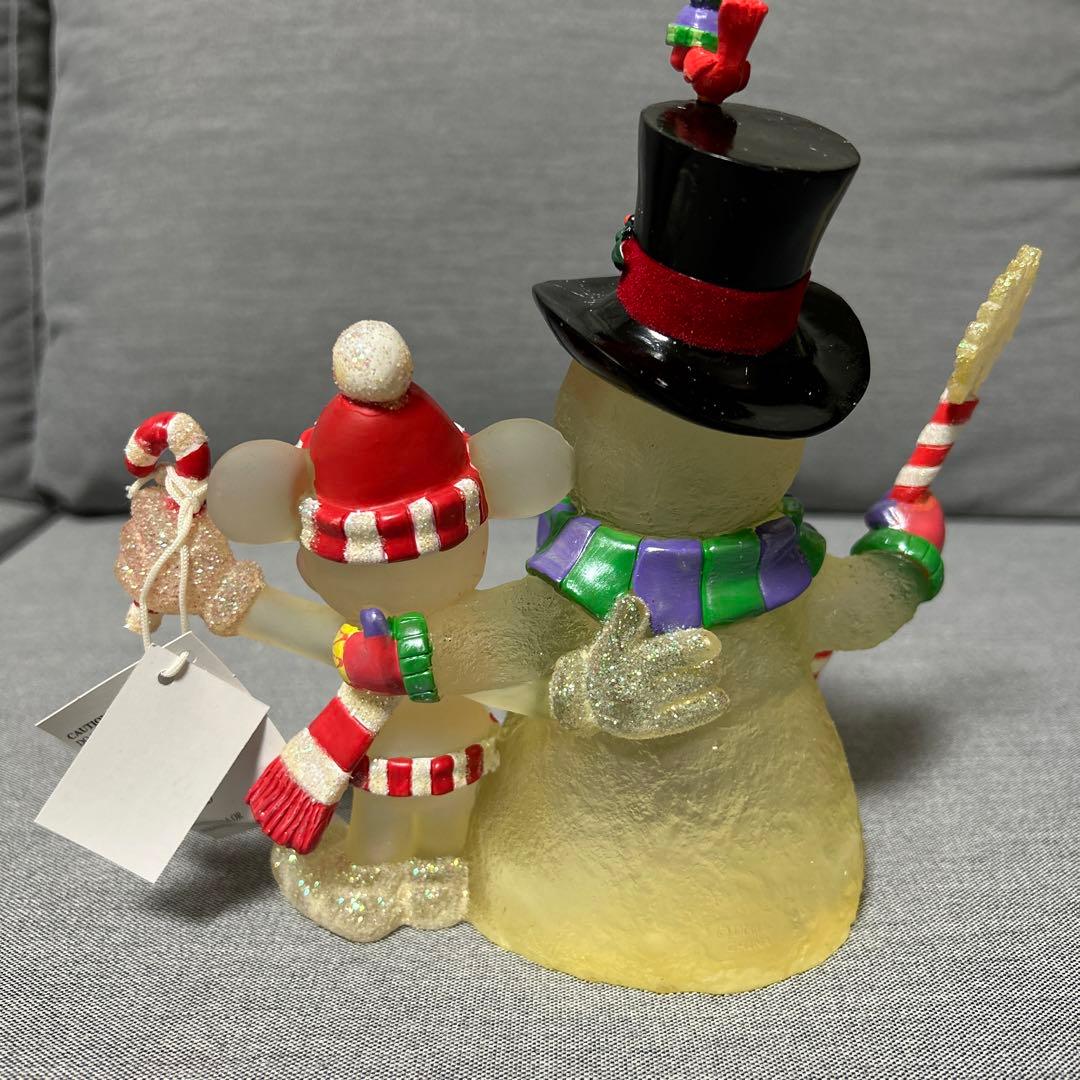 ミッキー クリスマス 置物