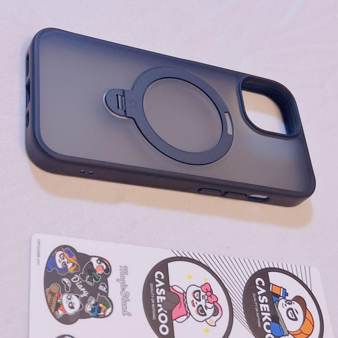 iPhone15 ケース 薄型半透明 スマホカバー レンズ保護 ラップホール付き