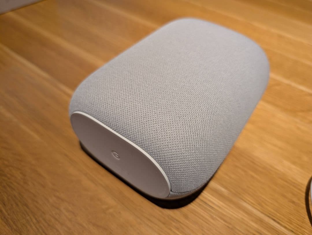 【美品】google nest audio チョーク