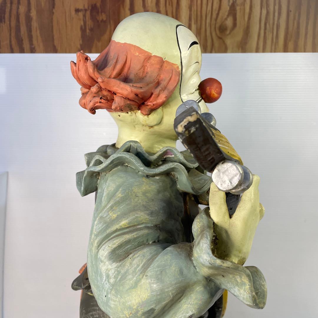 アンティークピエロ置き物　インテリア