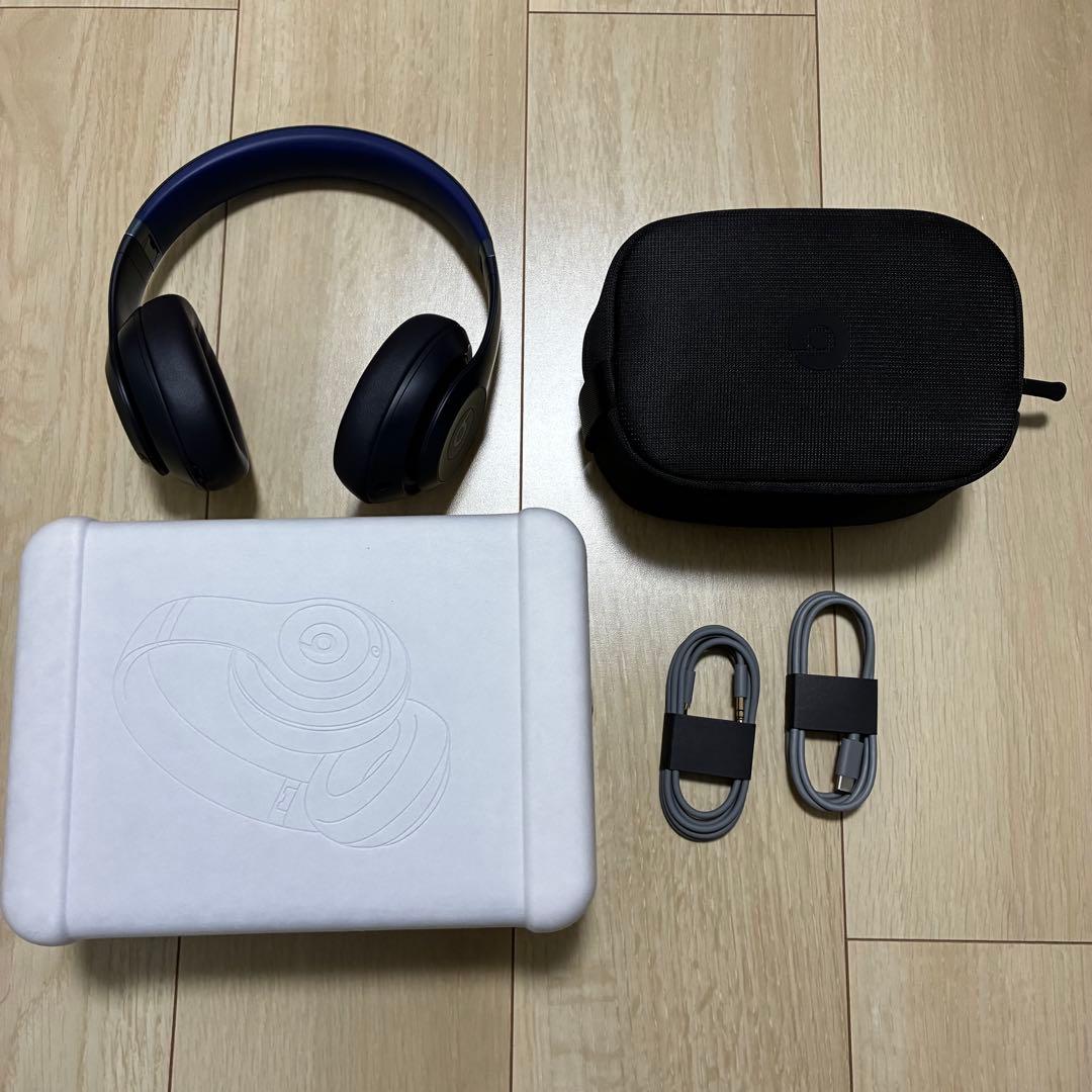 【美品】Beats Studio Pro ワイヤレスヘッドホン ネイビー