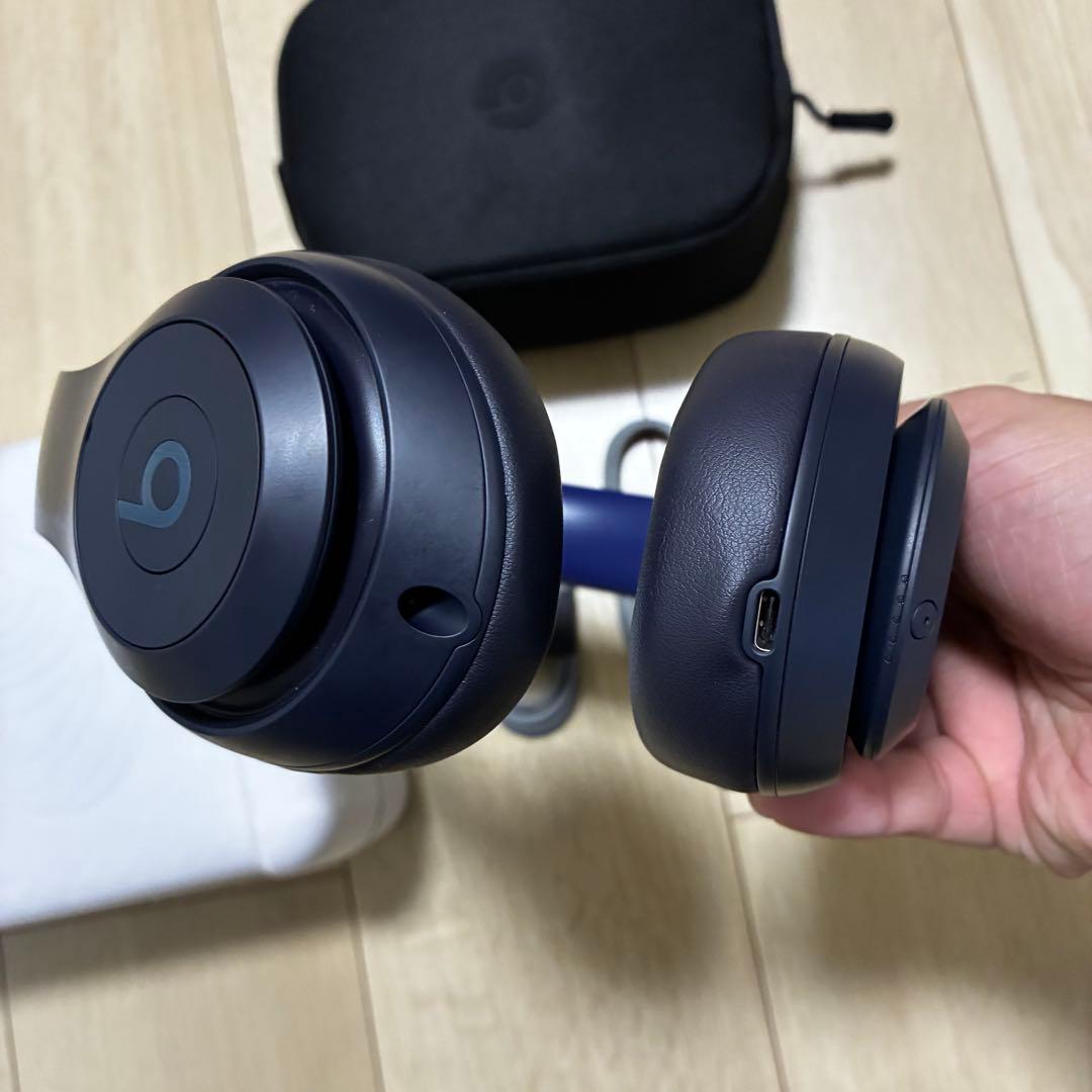 【美品】Beats Studio Pro ワイヤレスヘッドホン ネイビー