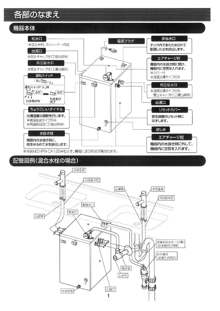INAX 小型電気温水器　ＥＨＰＮ-ＣＢ12Ｖ４　最後の1台