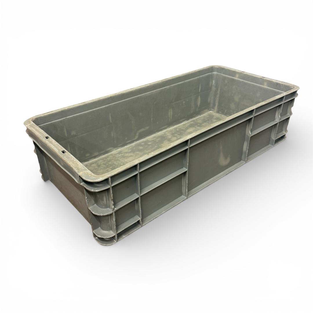 【6個セット】業務用 プラスチックコンテナ 頑丈 収納ケース 通箱 ガレージ