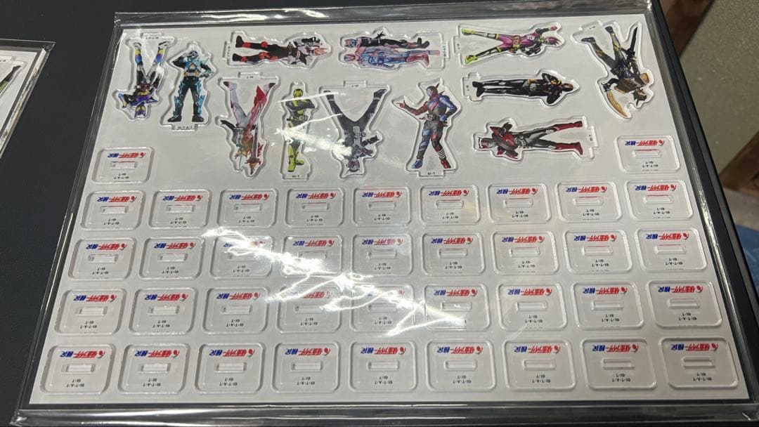 仮面ライダー アクリルフィギュアセット　仮面ライダー検定公式グッズ