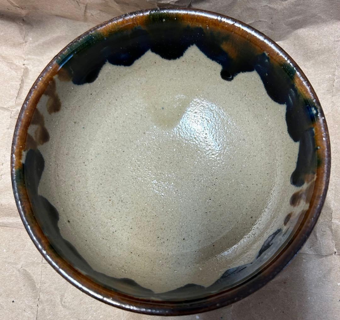 やちむん　十鶴　鉢皿