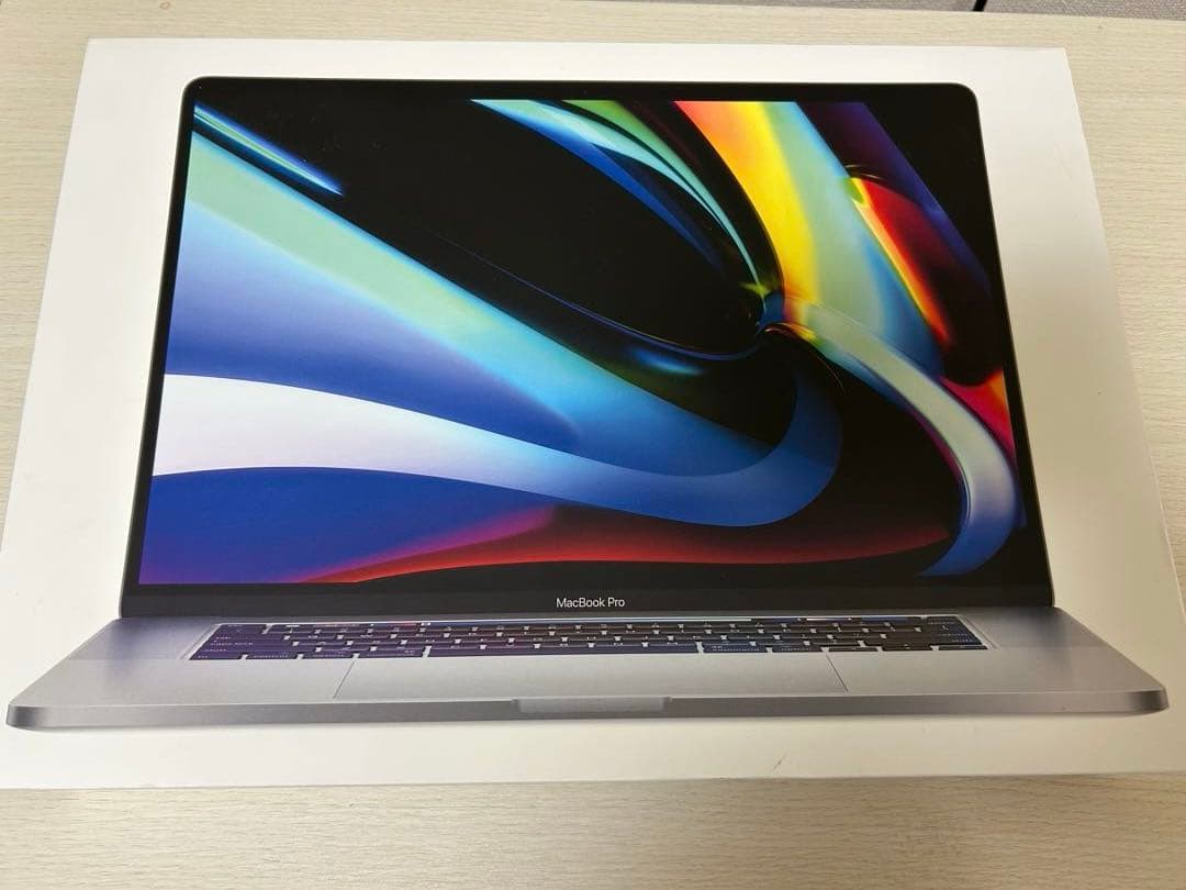 MacBook Pro（2019, 16インチ, 16GB, 1TB, i9)