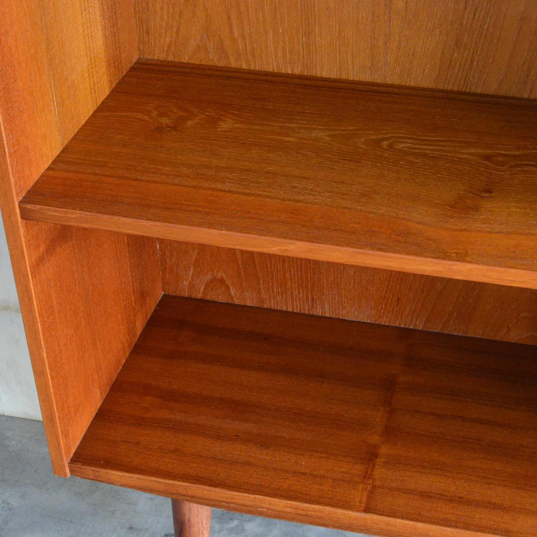 デンマーク 北欧ヴィンテージ チーク オープンシェルフ 飾り棚 本棚 北欧家具