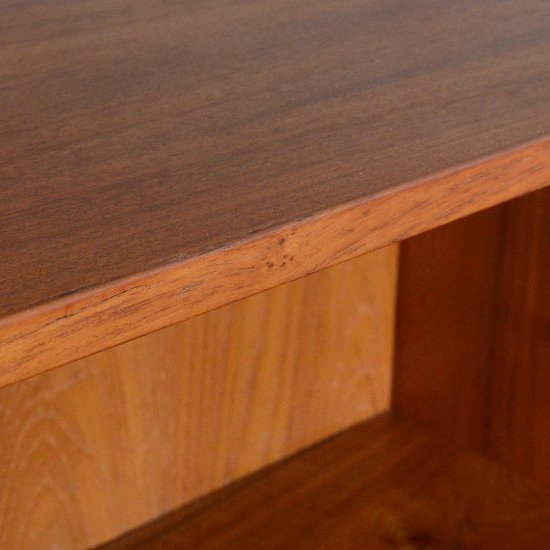 デンマーク 北欧ヴィンテージ チーク オープンシェルフ 飾り棚 本棚 北欧家具