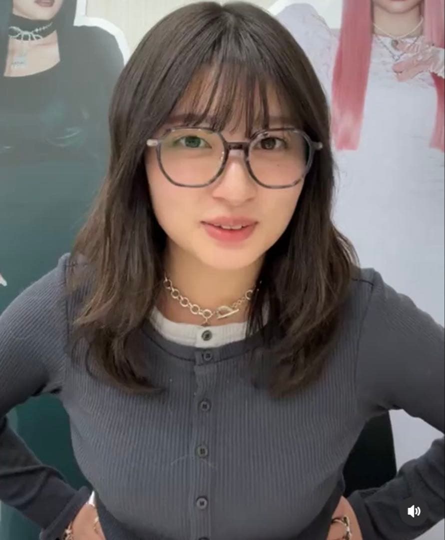 MISAMO JINS RIM サナ着用　吉川愛さん着用　メガネ　眼鏡